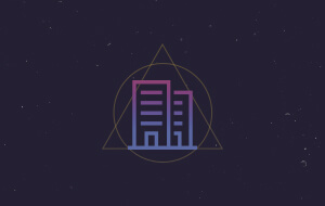 Animated skyline icon